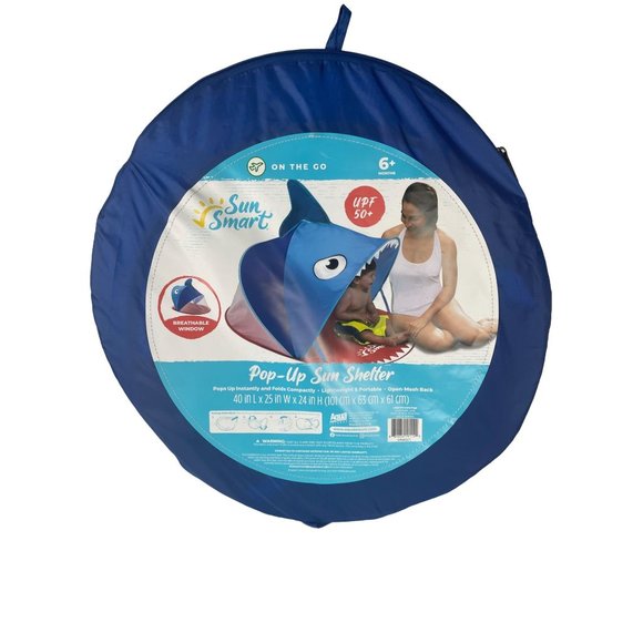 SUN SMART On The Go Pop-Up Sun Shelter, UPF 50+, Age 6+ months - Picture 1 of 5